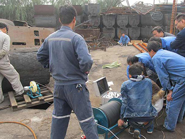 洪洞縣煤礦測井現(xiàn)場